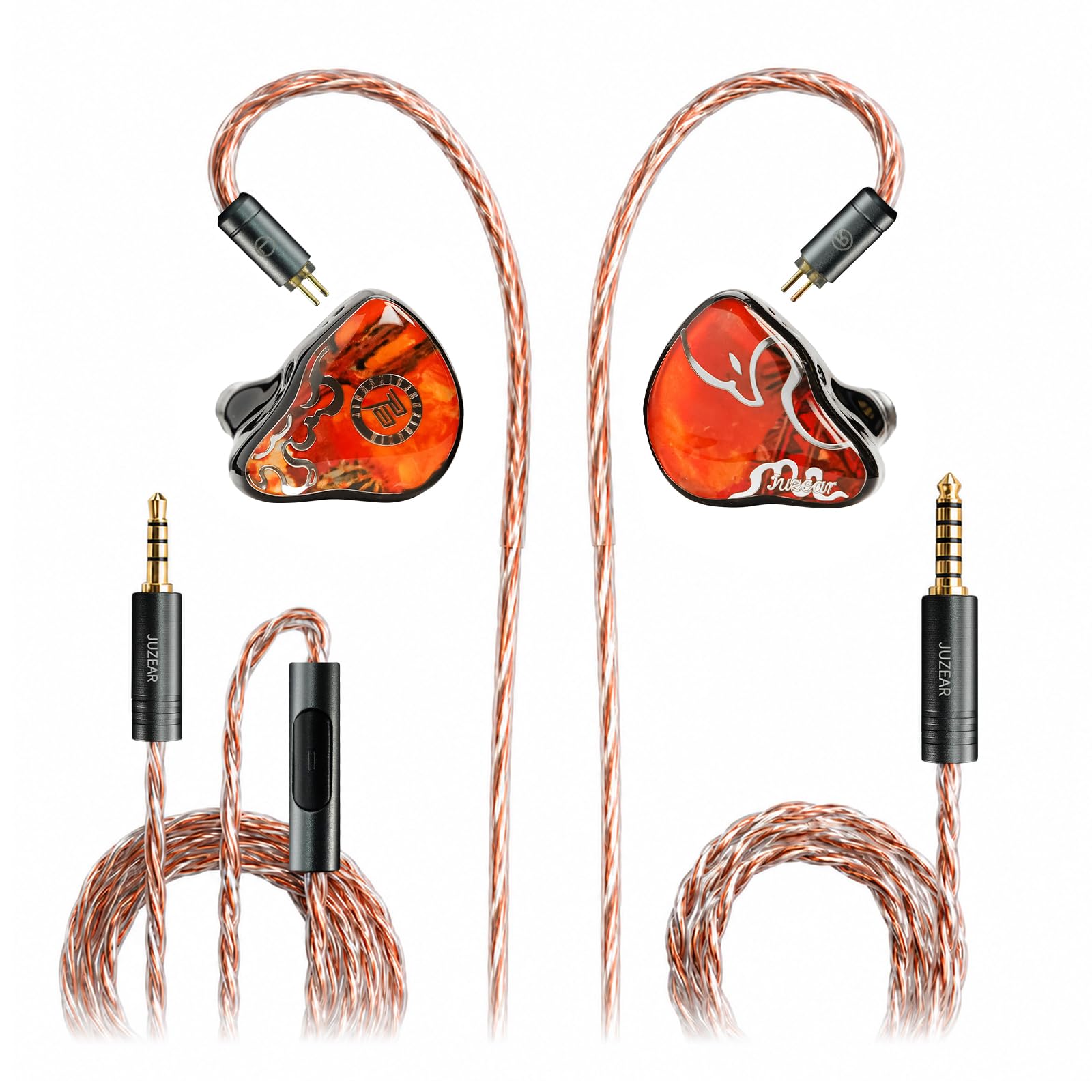NC Audio 1DD+1BA Hifiイヤホン Amazon.com: JUZEAR Fiesta IEM Earphones, 1DD+3BA Hybrid Drivers